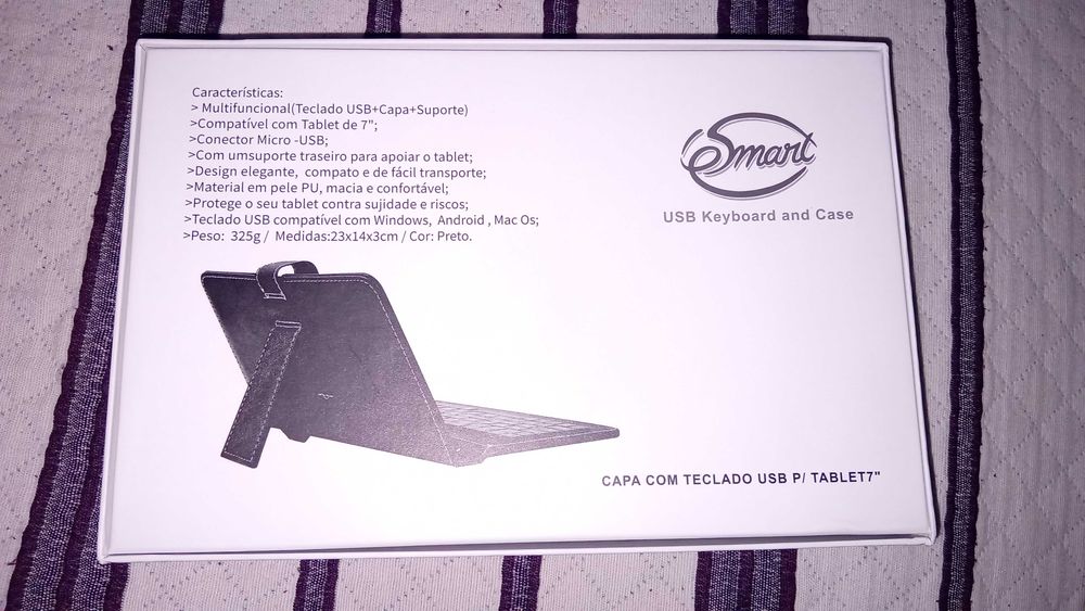 USB Keyboard Cover for 7-inch Tablet, Like New64283926431875124