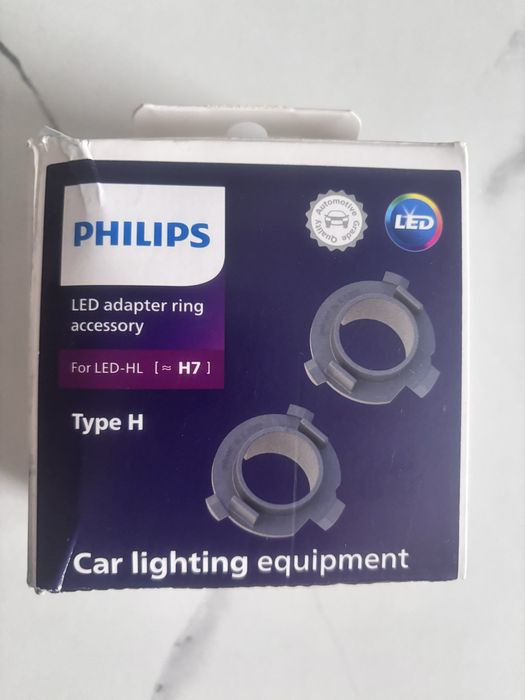 pierścień adaptera LED Philips H7 typu H.