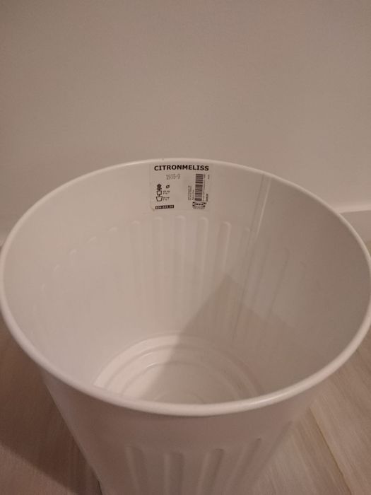 Vaso ikea cor branca