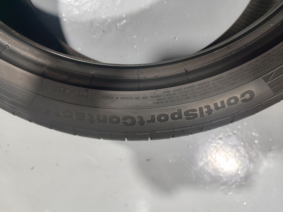 2 pneus semi novos 235-40R18 Continental contact5 - Oferta dos  portes