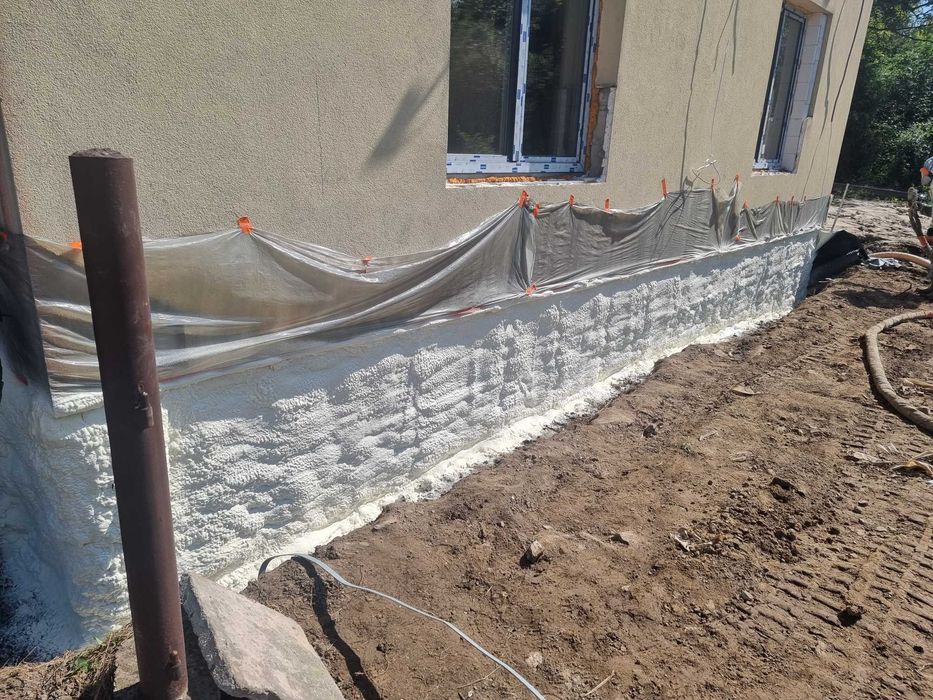 Minikoparka,drenaż, odwodnienia rynien, ocieplanie ścian