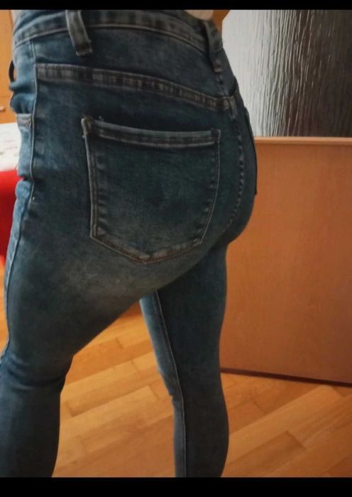 Spodnie jeansy damskie