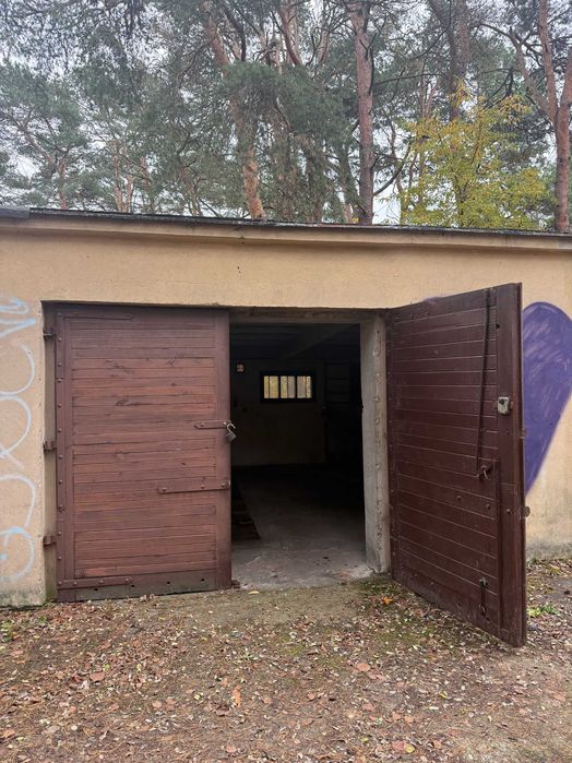 Murowany garaż wolnostojący 23m2  / kanał / oświetlenie / Otwock