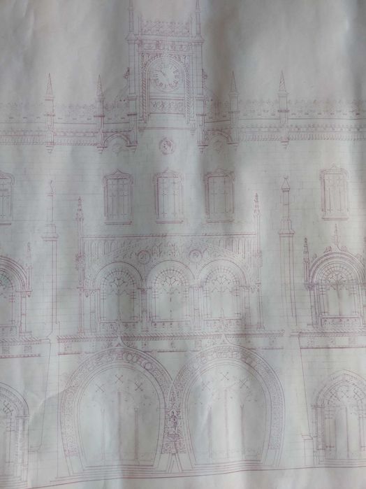 Cartaz / Planta do Rossio em Lisboa