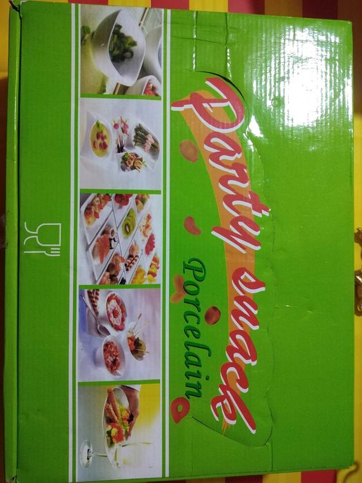 Tacinhas Novas Snack Porcelana 40unid