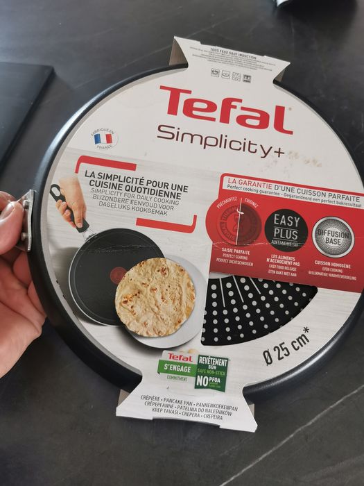 Patelnia do naleśników Simplicity Non-Stick 25cm nieprzywierająca