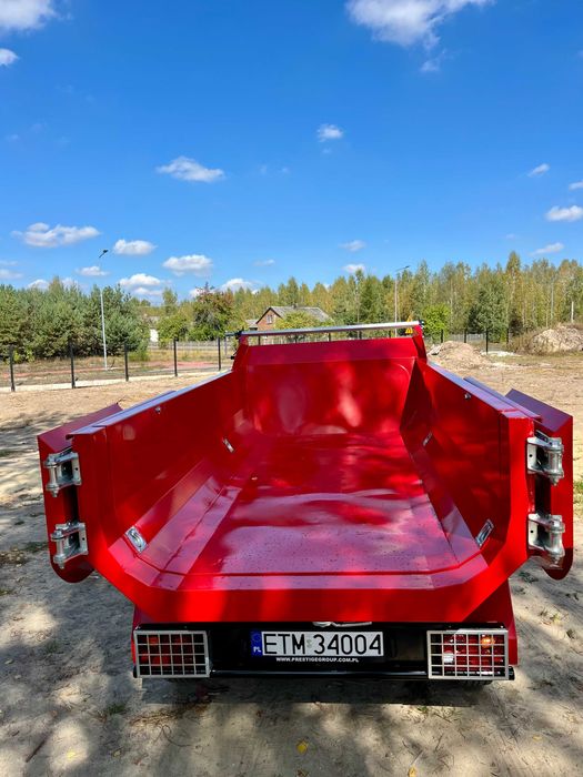 Wywrotka samochodowa hydrauliczna, przyczepa samochodu do 3500 KG Dmc