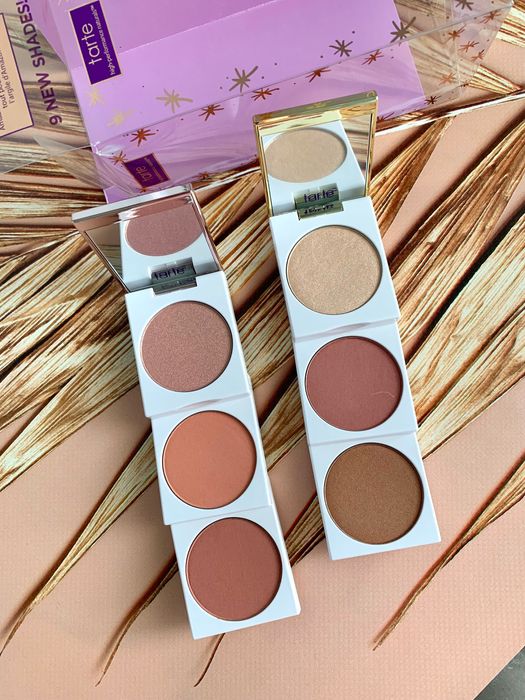 Tarte палетка для лица румяна хайлайтер бронзер