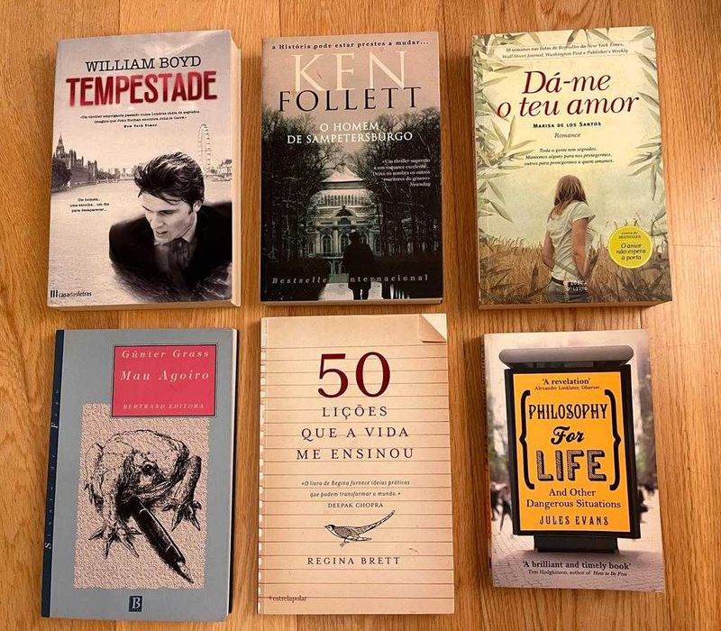 Livros diversos - Cada 5 €