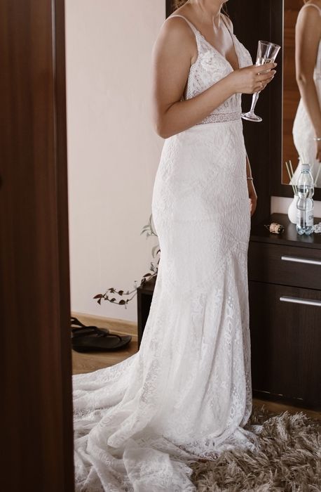 Suknia ślubna boho Lilian West 66136