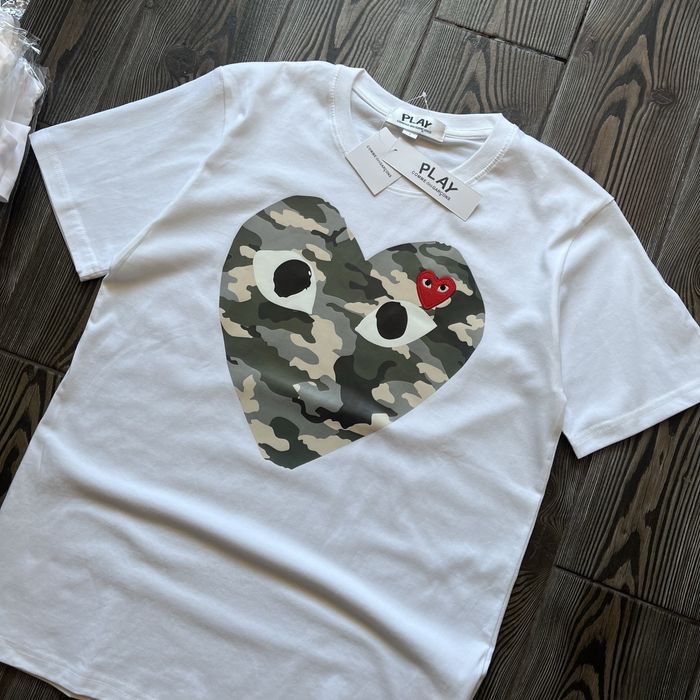 Футболка Play Comme des Garçons / Нові футболки CDG, ком де гарсон