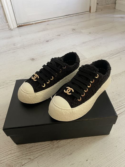 Твідові кеди Chanel