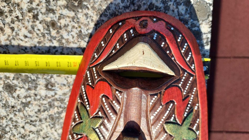 Rosto África Arte africana feito à mão
