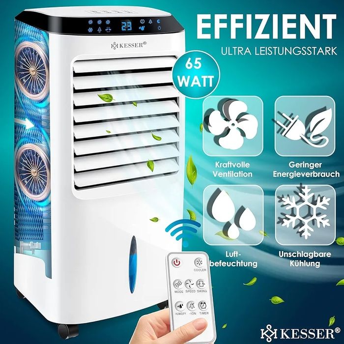 KESSER® 4w1 Klimatyzator przenośny | Pilot