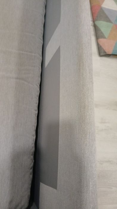 Sofá-cama Ikea Knisa Cinza Claro