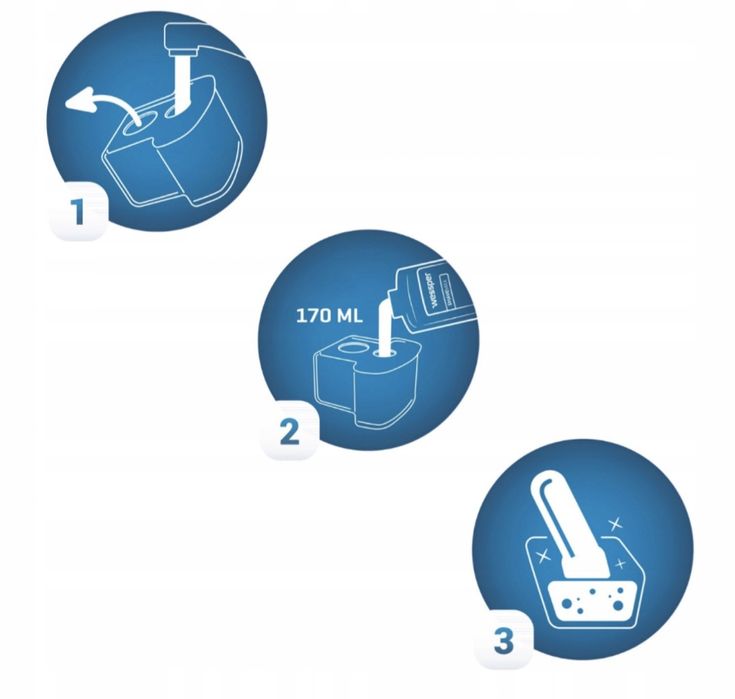 Лимонна рідина для очищення електробритв  та лез Wessper ShaveMax WES1