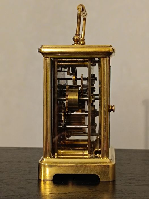 Francuski zegar powozowy, oficerski, kareciak.