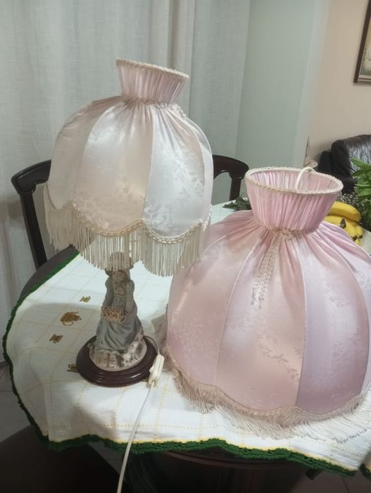 Candeeiros abajur cor de rosa