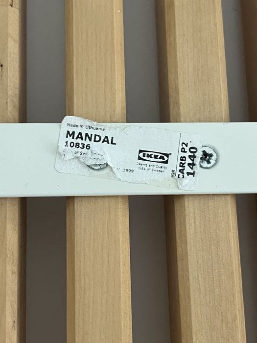 Cabeceira de cama IKEA MANDAL