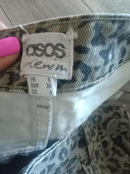 ASOS jeansowe spodenki S 36