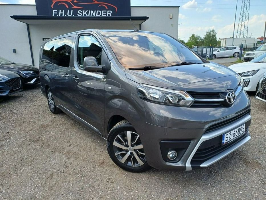 Toyota Proace Verso LONG 9 osób* 1 wł *Navi *Tablet *Led *Climatronic *Gwarancja