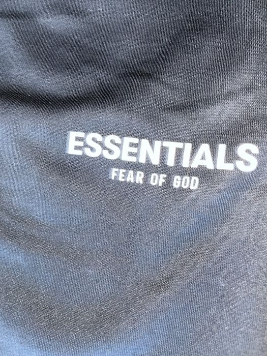 Чорні шорти Essentials, Fear of God, шорти есеншал, FOG, есеншал