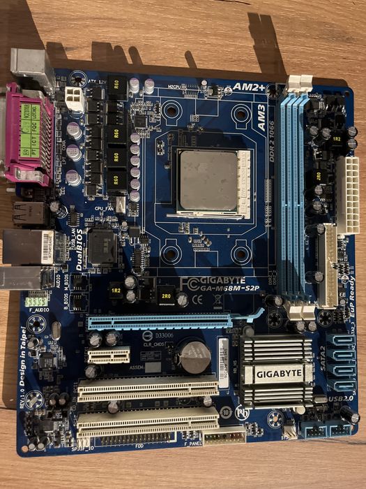 płyta glówna gigabyte GA-M68M-S2P