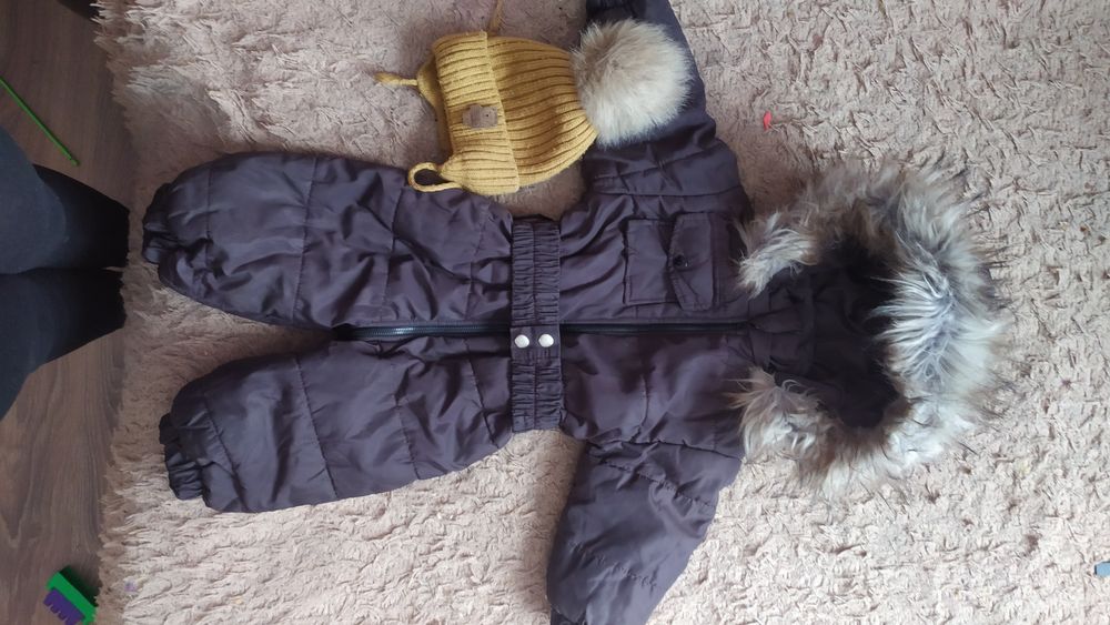 Комбінезон та шапказимові для хлопчика