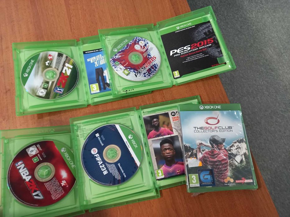 5 gier sportowych na xbox one xbox series X FIFA / Golf/ NBA / PESiK / Pga Tour
