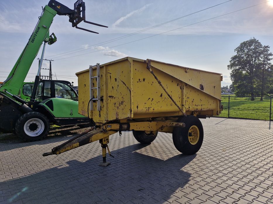 Przyczepa wywrotka skorupowa Nicolas RB6 6 ton