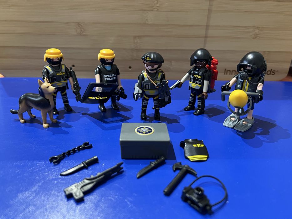Conjuntos Playmobil - spy agents / agentes secretos / polícias