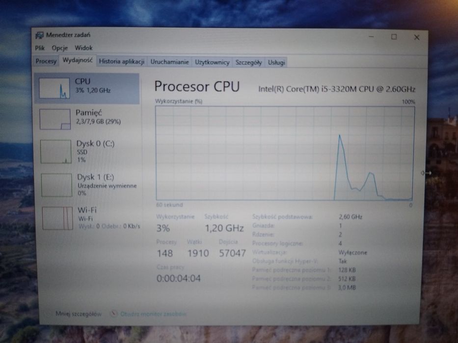 Laptop Elitebook HP 8470p