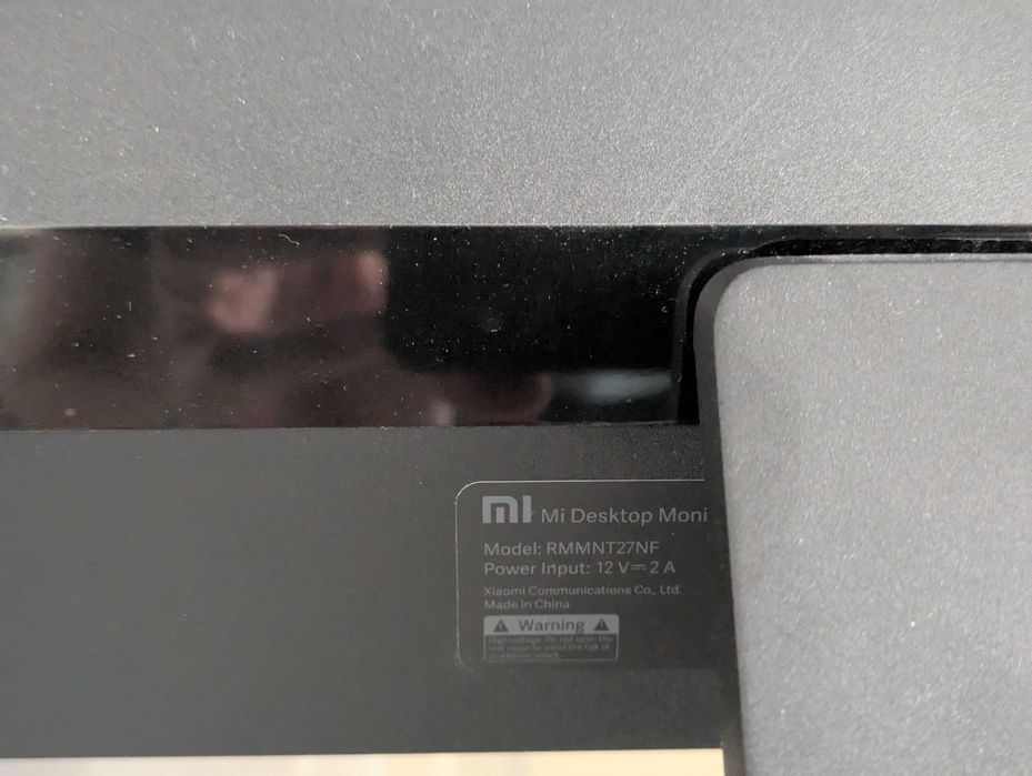 Monitor Xiaomi Mi Desktop 27" Full HD IPS 75Hz
