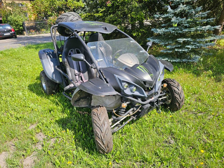 Buggy czterokolowiec CFMoto Nowe koła Doinwestowany wyciagarka utv rhino maverick cf moto linhai kymco can am