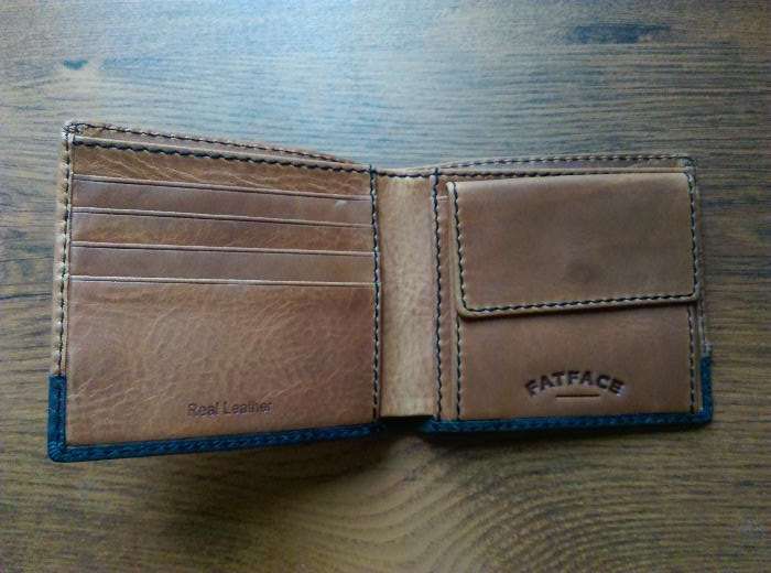 Fat Face из натуральной кожи портмоне
