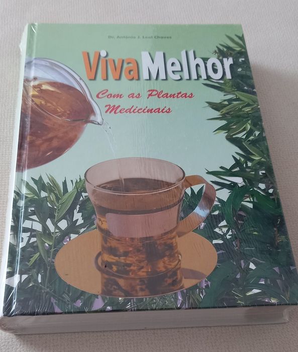 Livro Viva Melhor/ Livro plantas medicinais