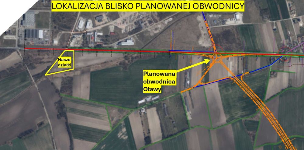 Działka budowlana inwestycyjna w Stanowicach