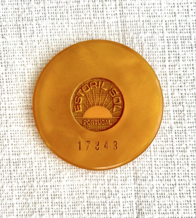 Vendo ficha casino Estoril Sol vintage