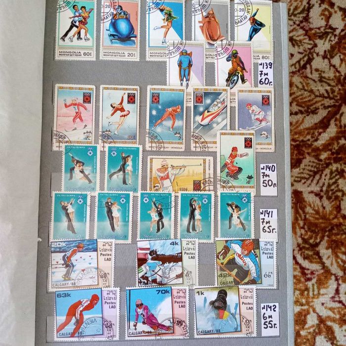 Марки, коллекция большая