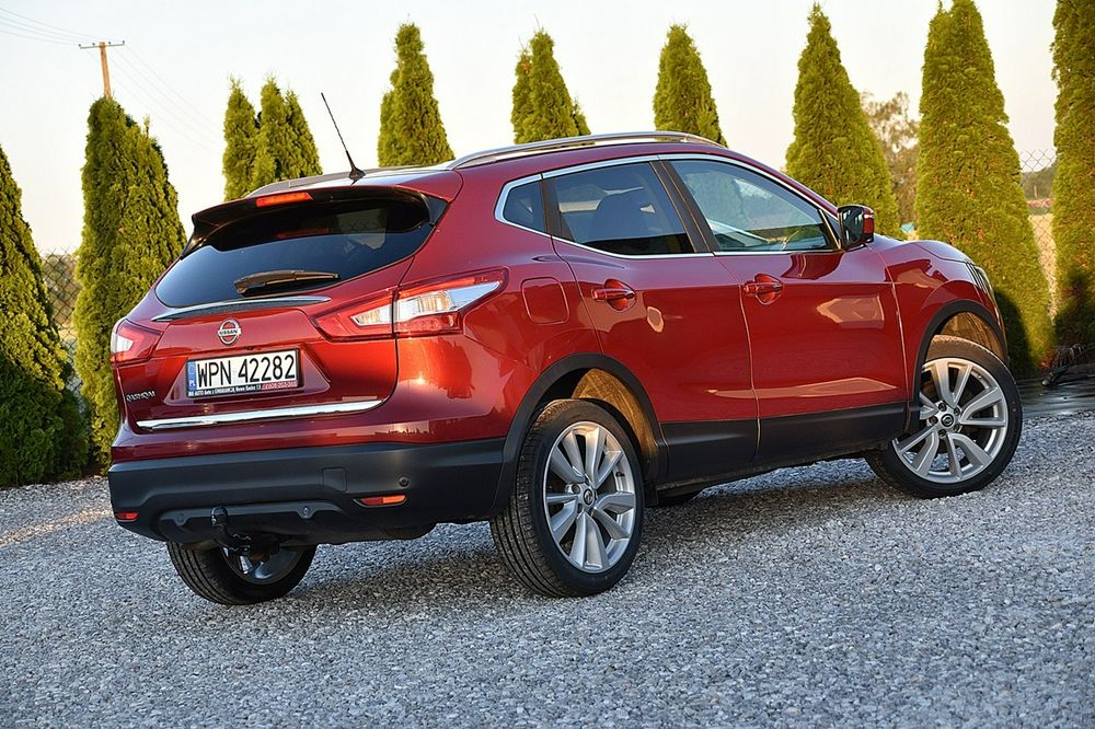 Nissan Qashqai 1,6D 131Km Led Navi Kamera Skóra Gwarancja