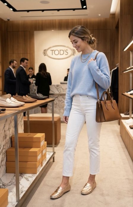 Женские мокасины Tods 6/ у Оригинал