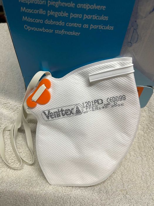 VENITEX 1201PD Máscaras filtrantes FFP2  de 50 peças.