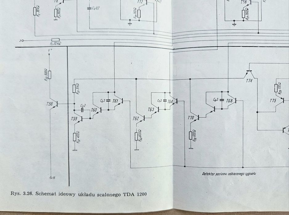 Schemat Ideowy - Układy Scalone TBA 120 & 120S / TDA 1083 / TDA 1200