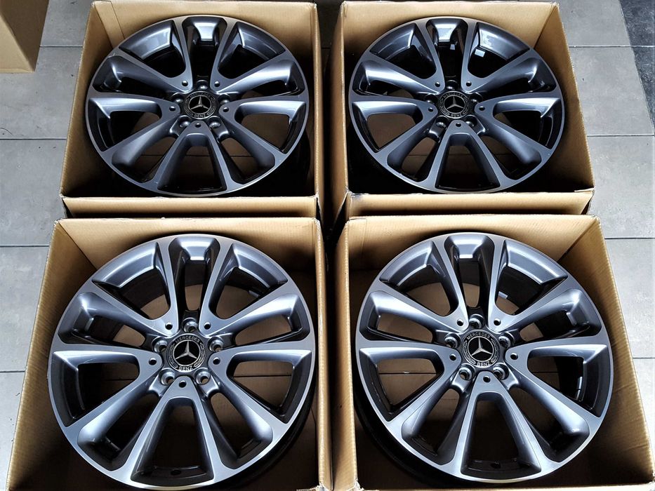 Alufelgi 18 5x112 Mercedes dwie szerokości C E S V CLK ML Vito 879#