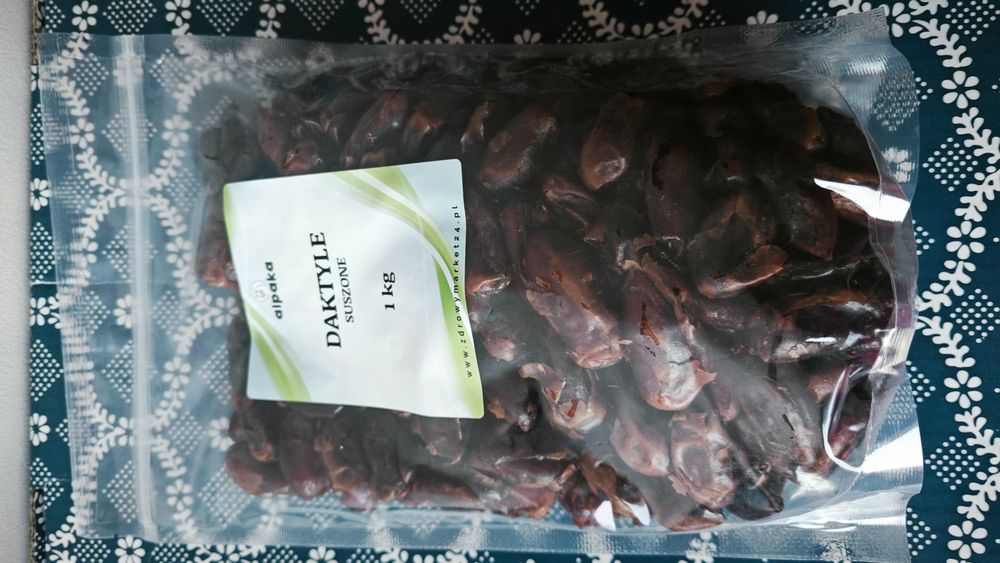 Daktyle suszone bez pestek 1kg