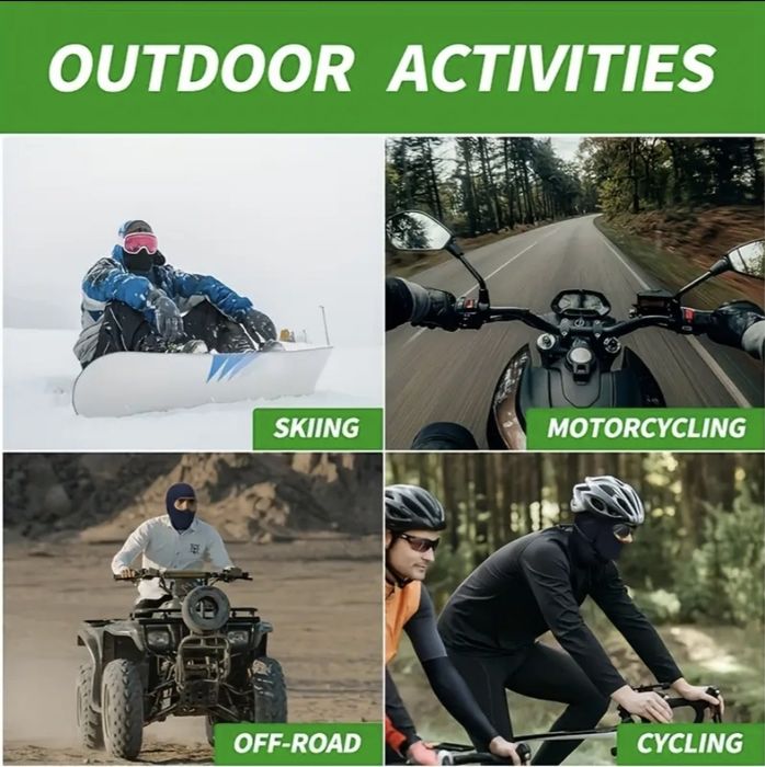 Балаклава чорна універсальна