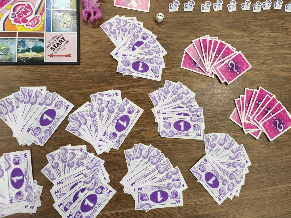 Monopoly Junior My Little Pony, GRA stan bardzo dobry