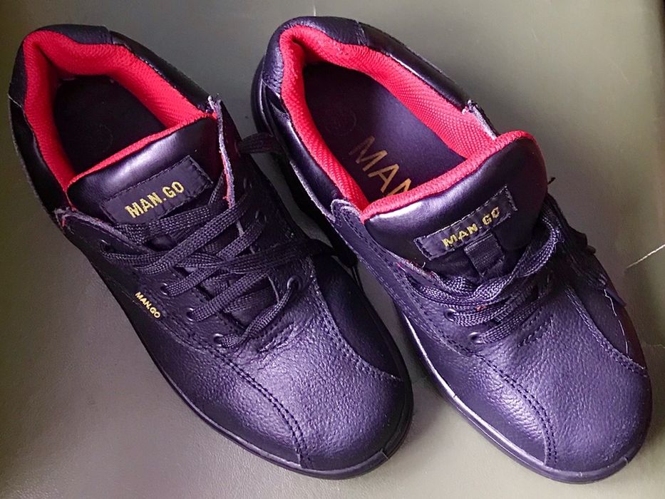 Ботинки кожаные MAN.GO