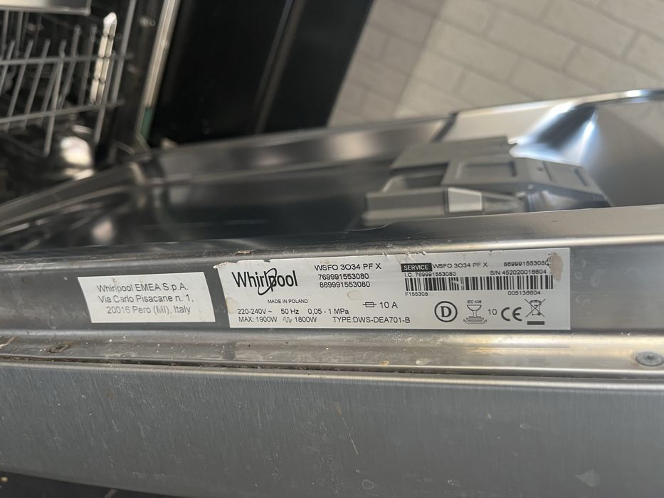 Zmywarka whirlpool