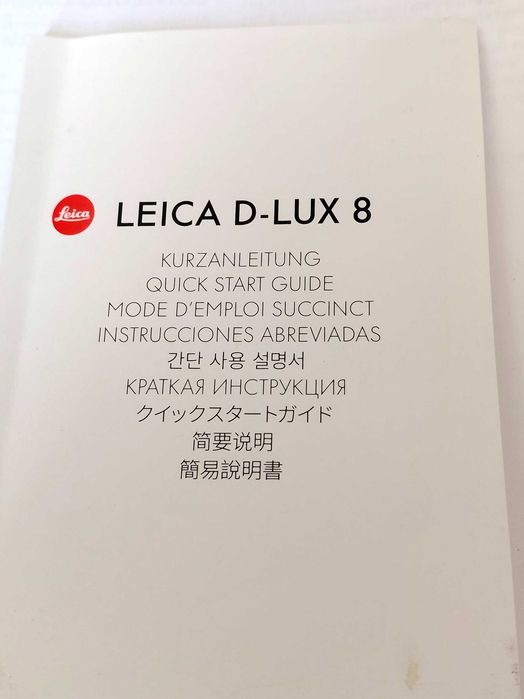 Não perca: máquina fotográfica Leica garantia três anos menos dois meses